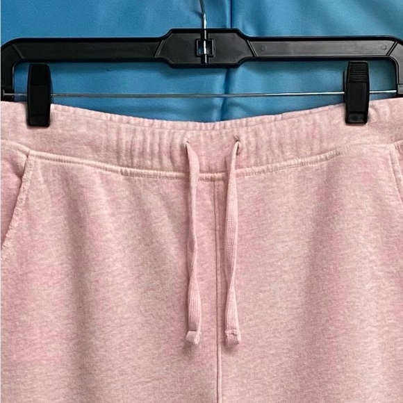 Frank & Eileen Tee Lab Drawstring Triple Fleece Sweatpants Raw Hem Size: XS Pink - Picture 5 of 16